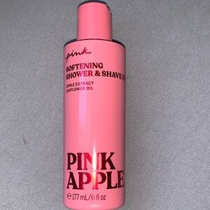NEW- PINK VICTORIA SECRETS  Softening Shower & Shave Oil